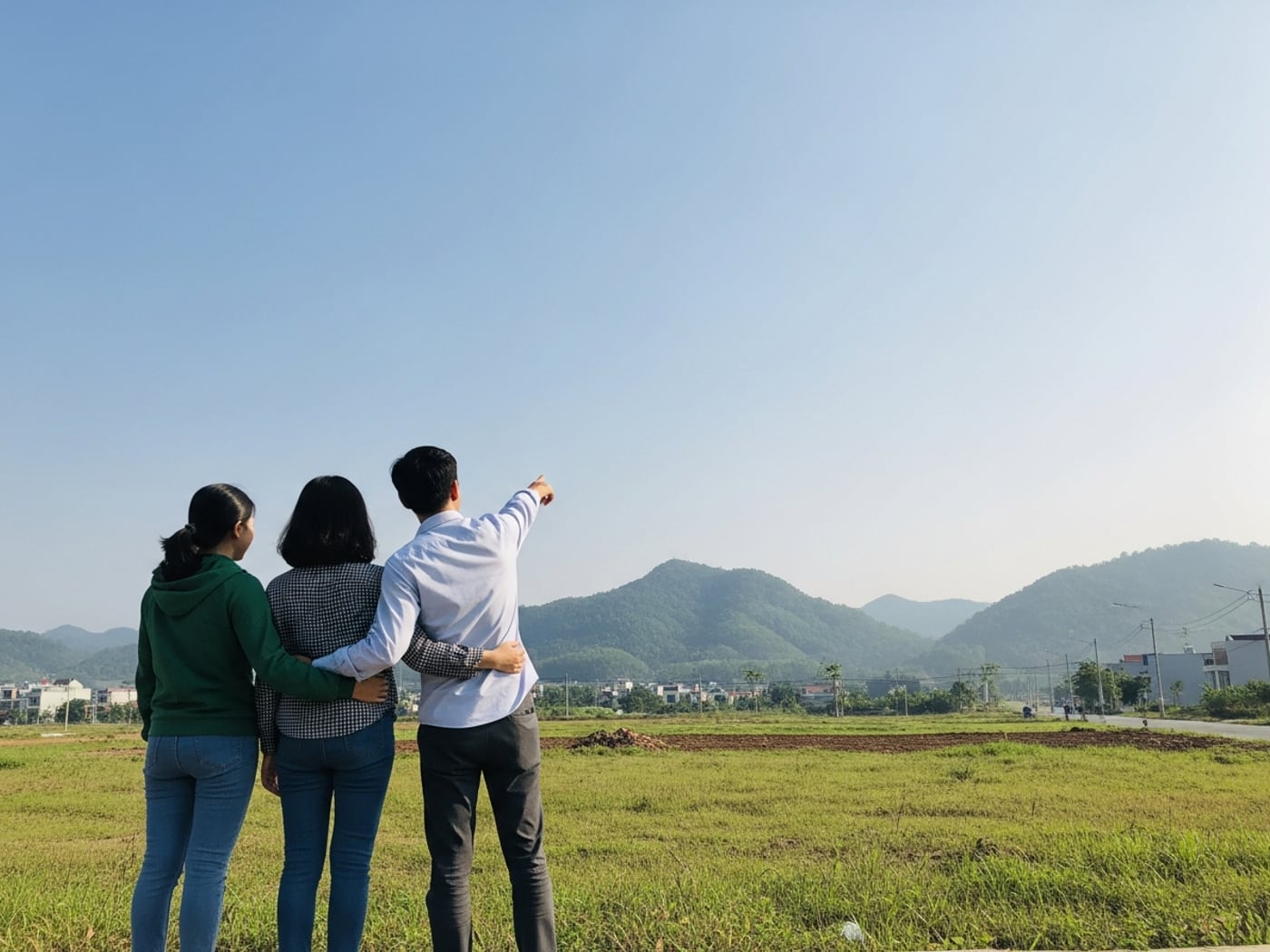 Dẫn xem đất & tư vấn chọn lô